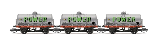 Hornby TT6071 - TT - 3-tlg. Set Kesselwagen Power Petrolium, Ep. II